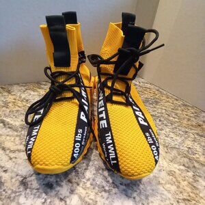 New PAI-WEITE Shoes, yellow, black